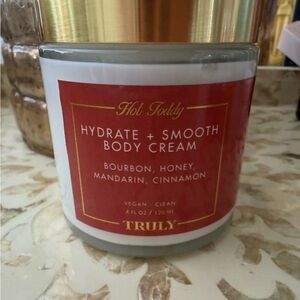 TRULY HOT TODDY Hydrate + Smooth Body Cream-Bourbon + Mandarin + Honey
